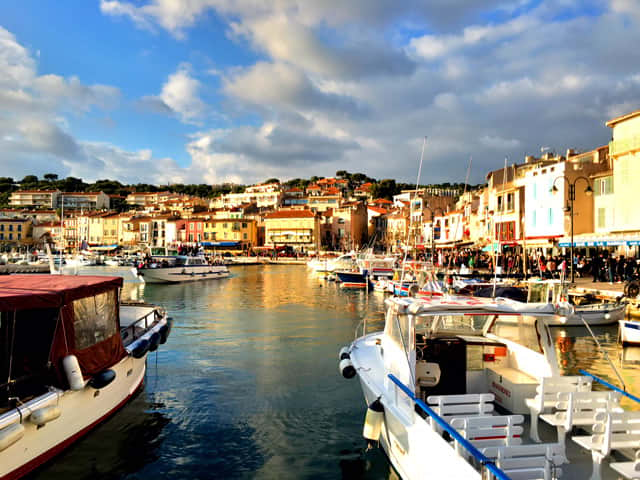 Cassis vue du port