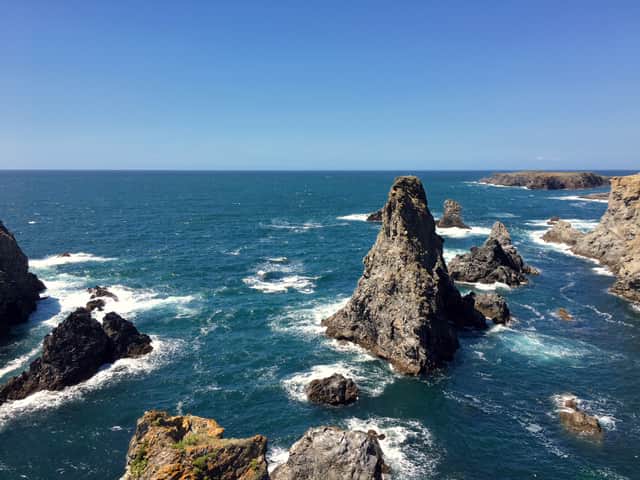 bretagne cote de belle ile en mer