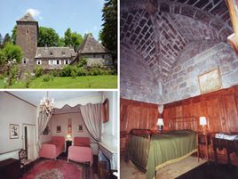 Chambres d'hôtes de charme , Château de Lescure, saint martin sous vigouroux 15230