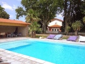 Chambres d'hôtes de charme , Domaine de Castell de Blès, saint genis des fontaines 66740